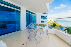 Gran Diamond Beach, Departamento de lujo con hermosa vista al mar.